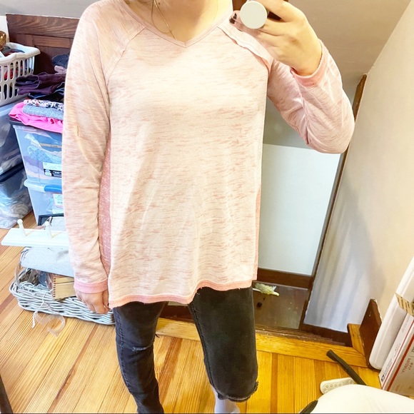 C Active Long Sleeve Tee Pink Size Small - Picture 3 of 8